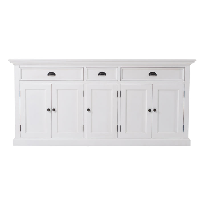 Halifax Kitchen Hutch Cabinet with 5 Doors 3 Drawers