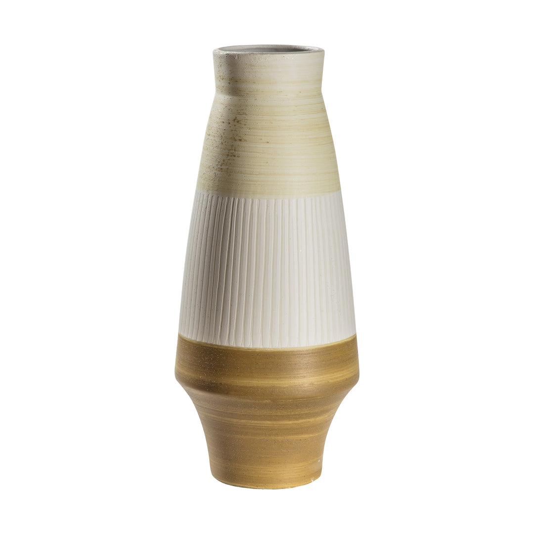 Balestrate Urn White/Natural Large 200x200x465mm