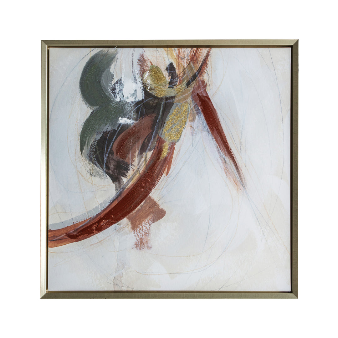 Alnwick Abstract Framed Canvas