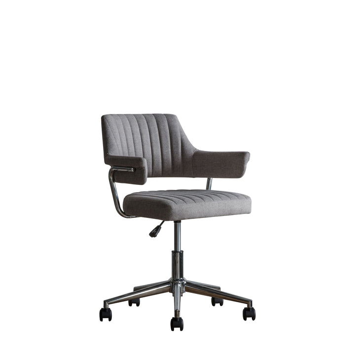 Meridelle Fabric Swivel Chair