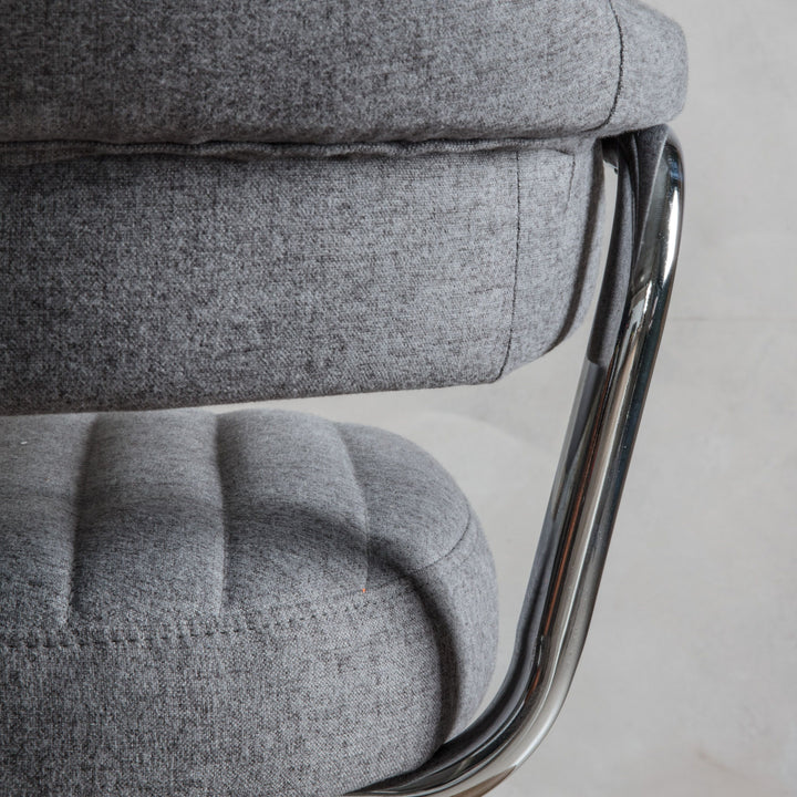 Meridelle Fabric Swivel Chair