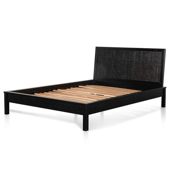 Clarksville Wooden Queen Sized Bed Frame - Black