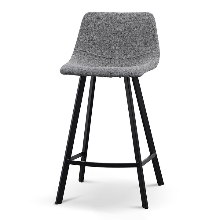 Griffith 65cm Bar Stool - Spec Charcoal (Set of 2)