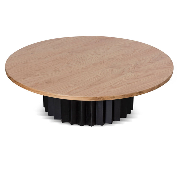 Hammond Round Messmate Coffee Table - Black Base