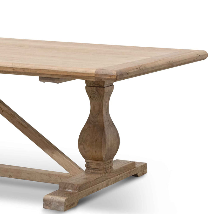 Richmond Dining Table 3m - Rustic Natural - 120cm (W)
