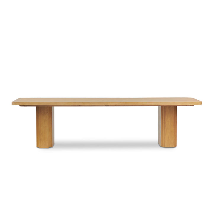 Abbotsford 3m Elm Dining Table - Natural