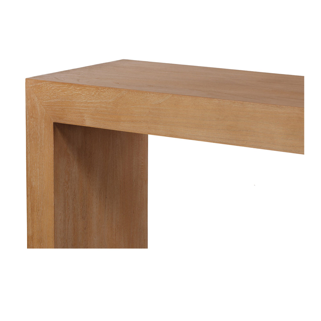 Abbotsford 1.6m Elm Wood Console Table - Natural