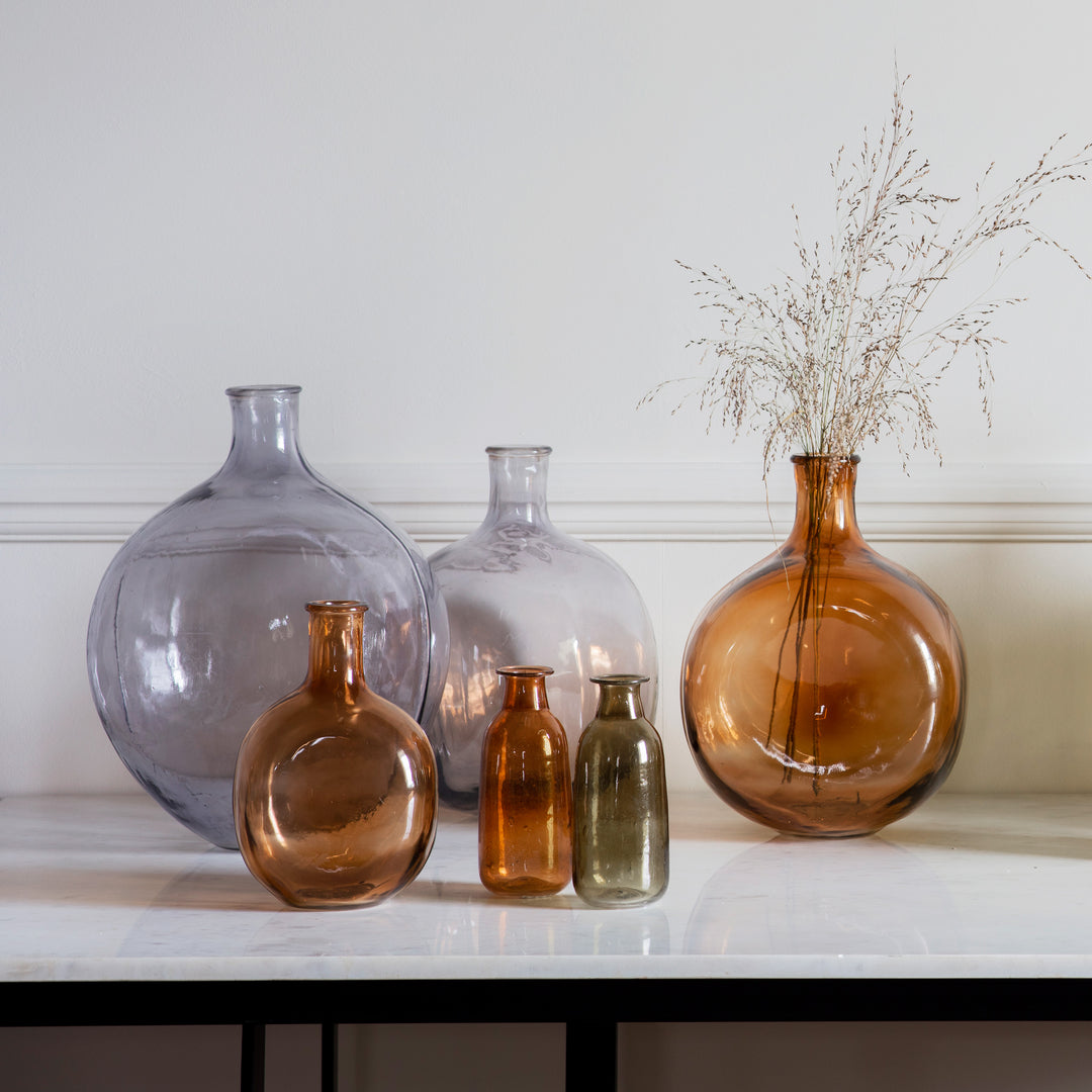 Folkestone Bottle Vase Brown 150x105x240mm