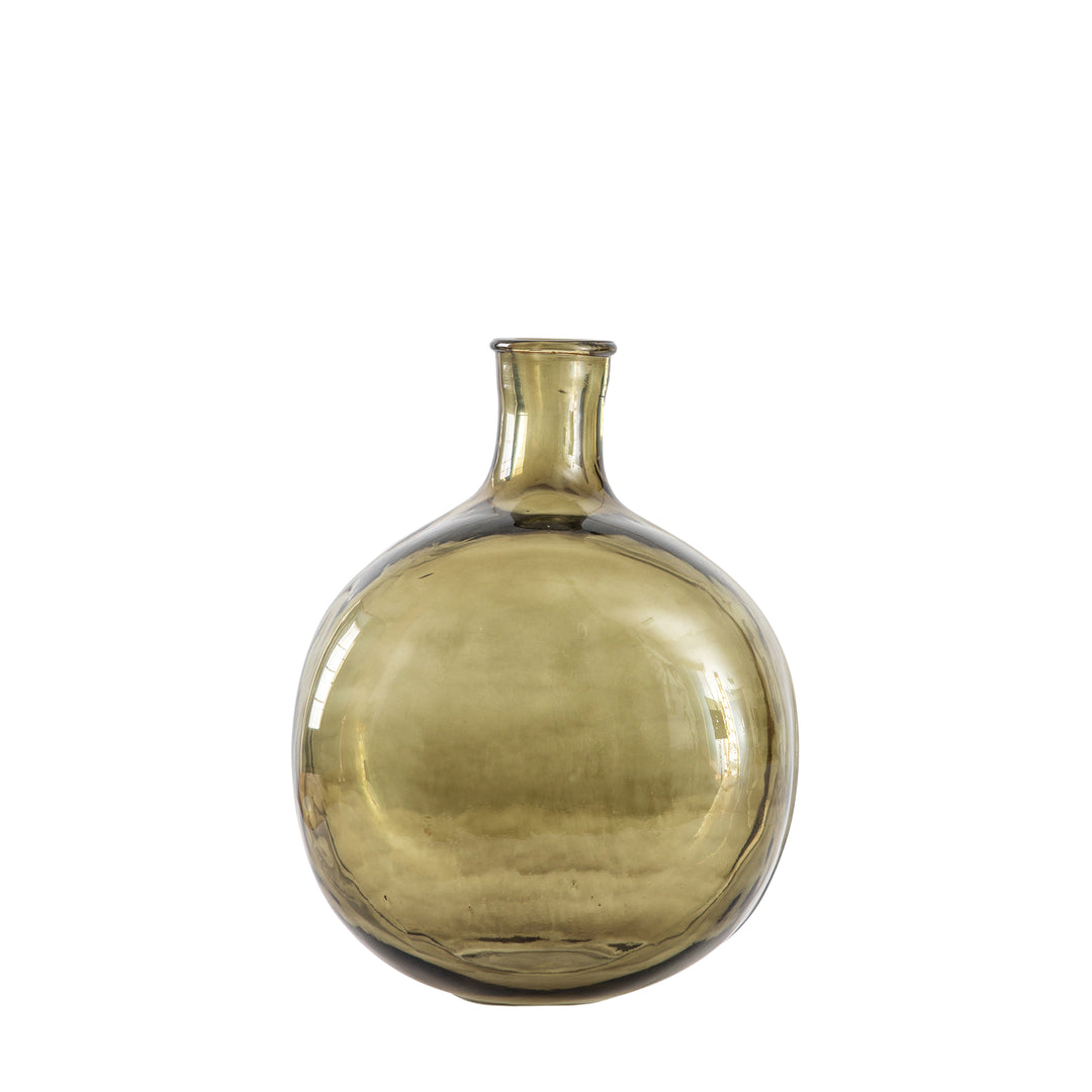 Folkestone Bottle Vase Green 240x170x325mm