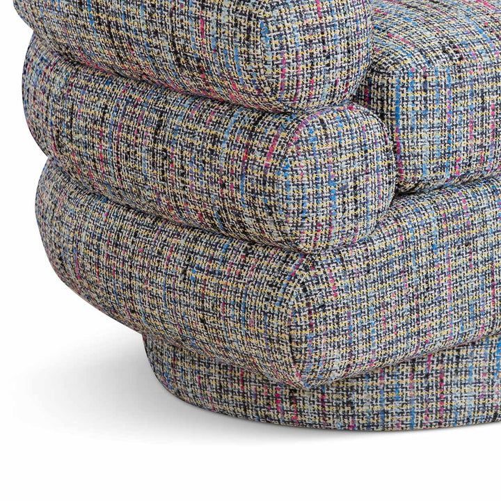 Bourke Fabric Armchair - Multicolour