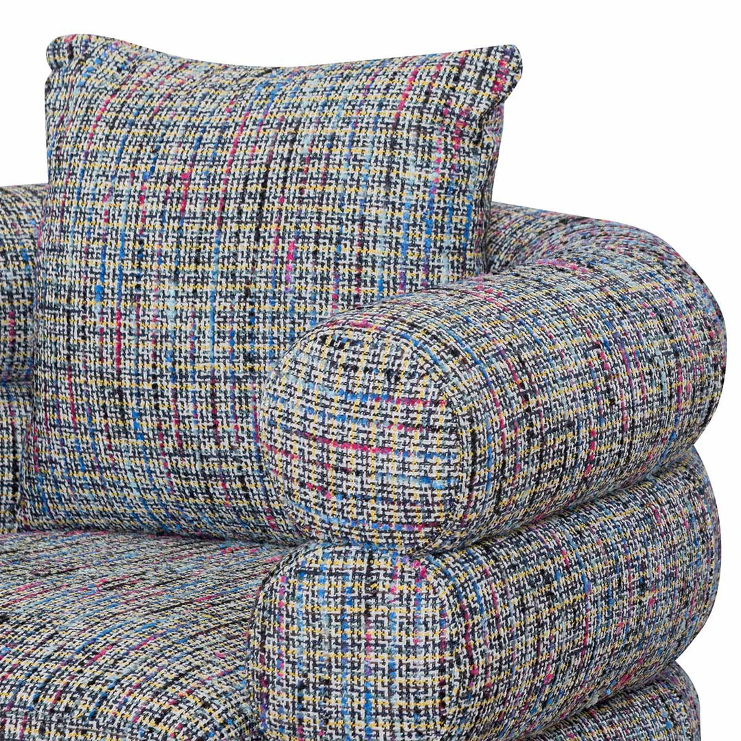 Bourke Fabric Armchair - Multicolour