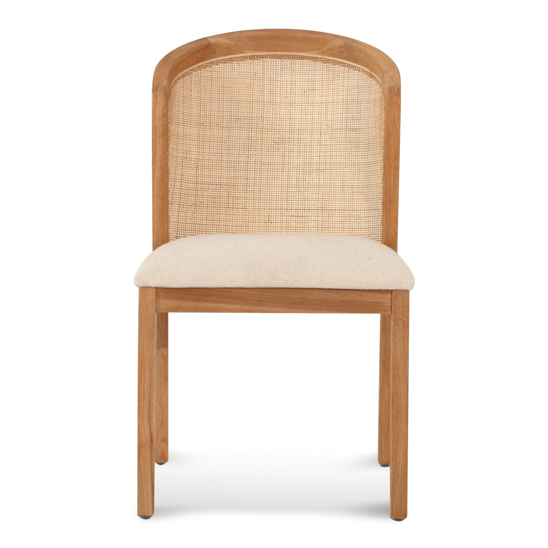 Meriden Fabric Dining Chair - Light Beige (Set of 2)