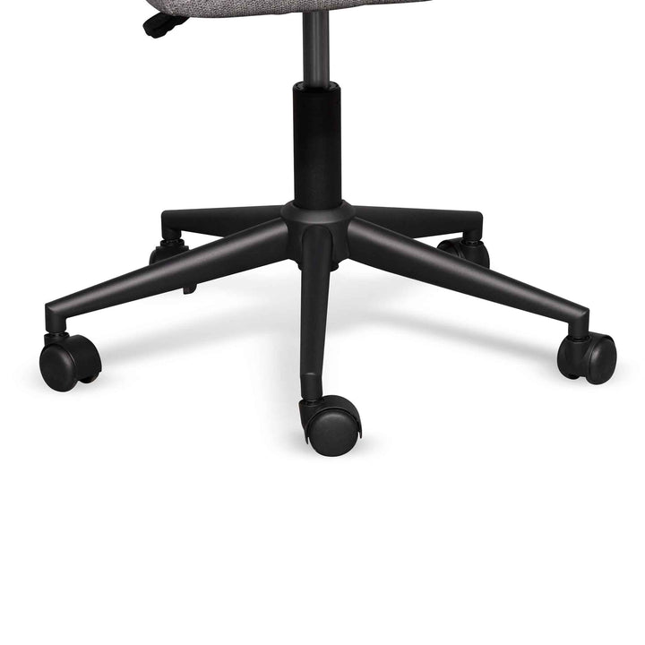 Danbury Fabric Office Chair - Lead Grey
