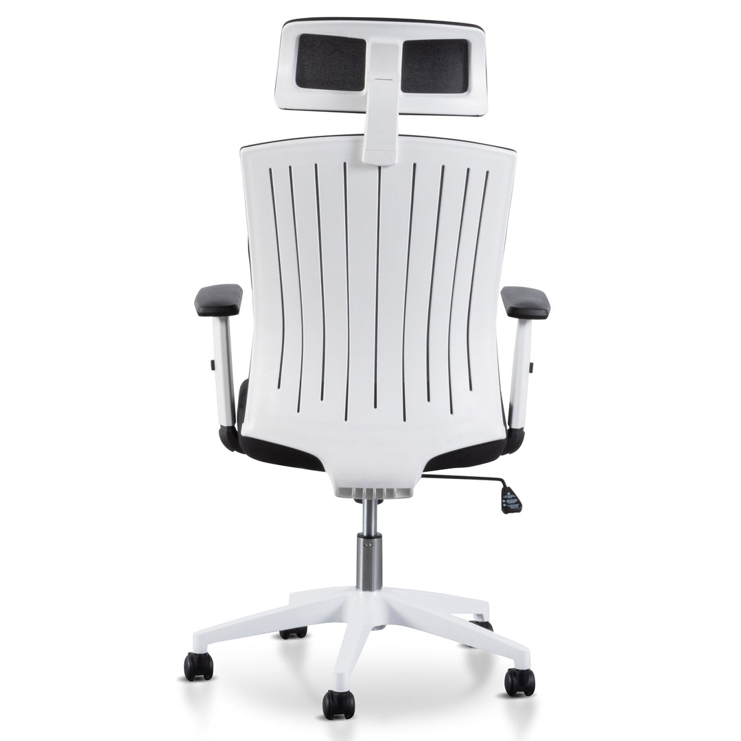 Danbury Office Chair - Black and White