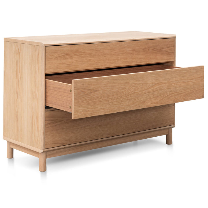 Oxford - 3 Drawers Dressing Table - Natural Oak