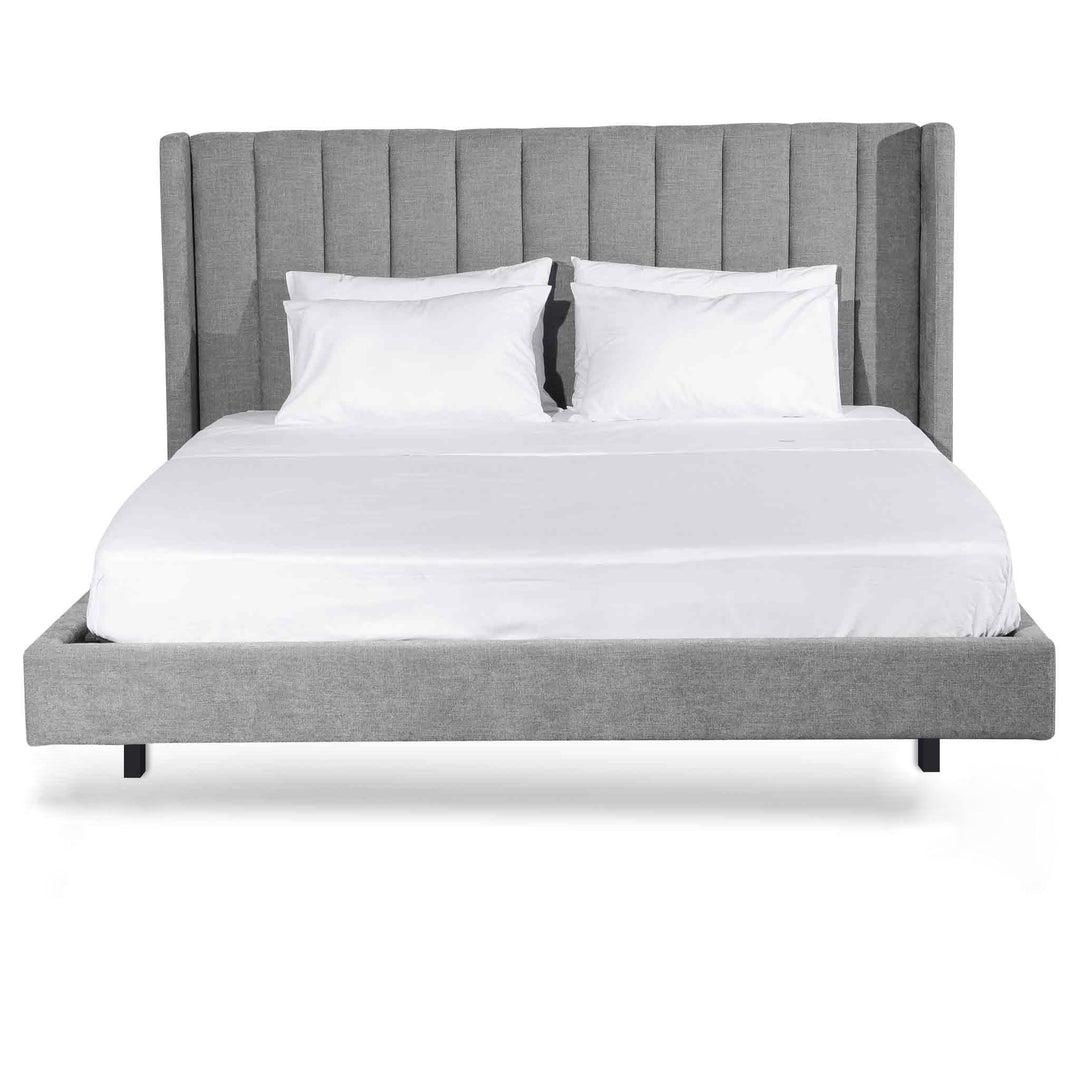 Auburn Queen Bed Frame - Flint Grey