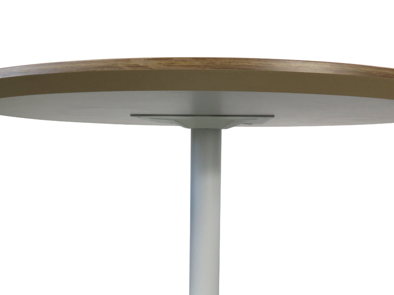 Margaret Round Office Meeting Table - Walnut