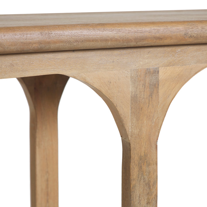 Scout Natural Mango Wood Console Table