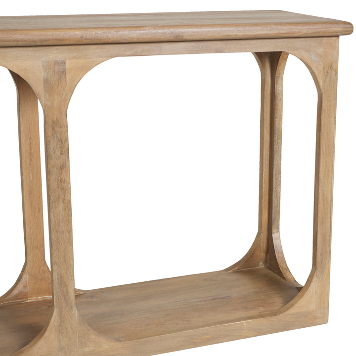 Scout Natural Mango Wood Console Table