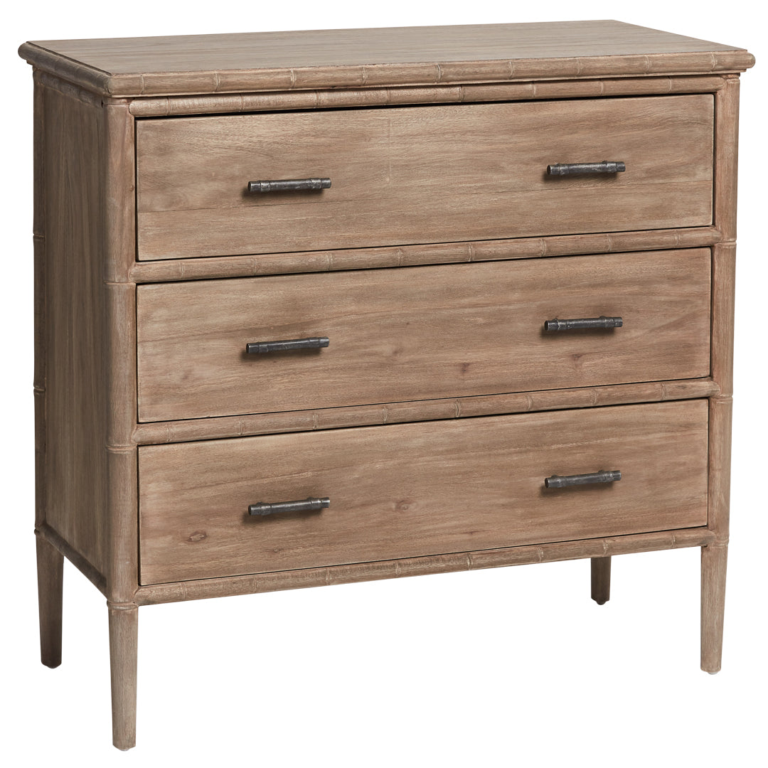 Hartford Natural Cedar Wood 3 Drawer Chest