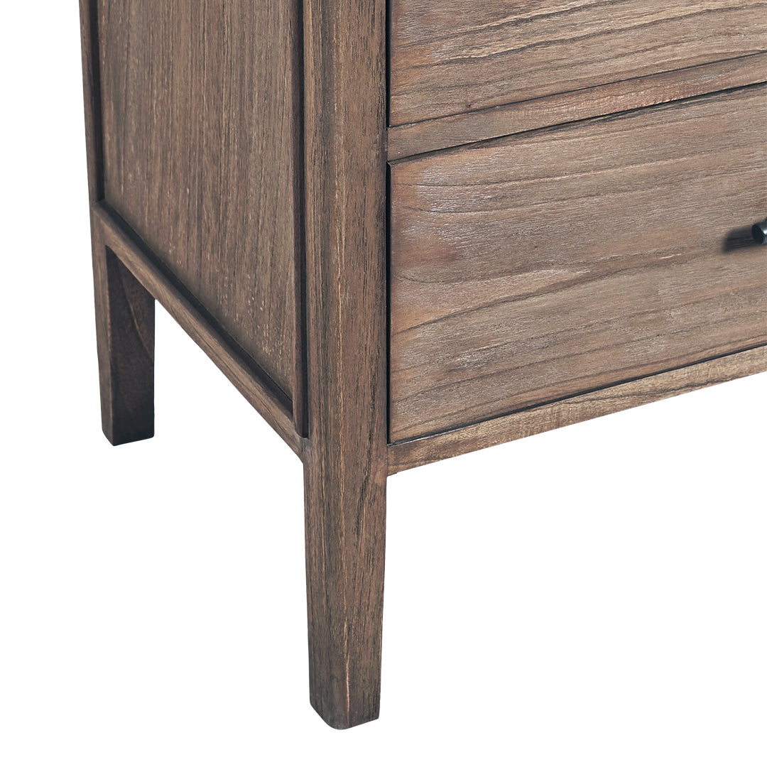 Hartford Natural Cedar Wood Bedside Table