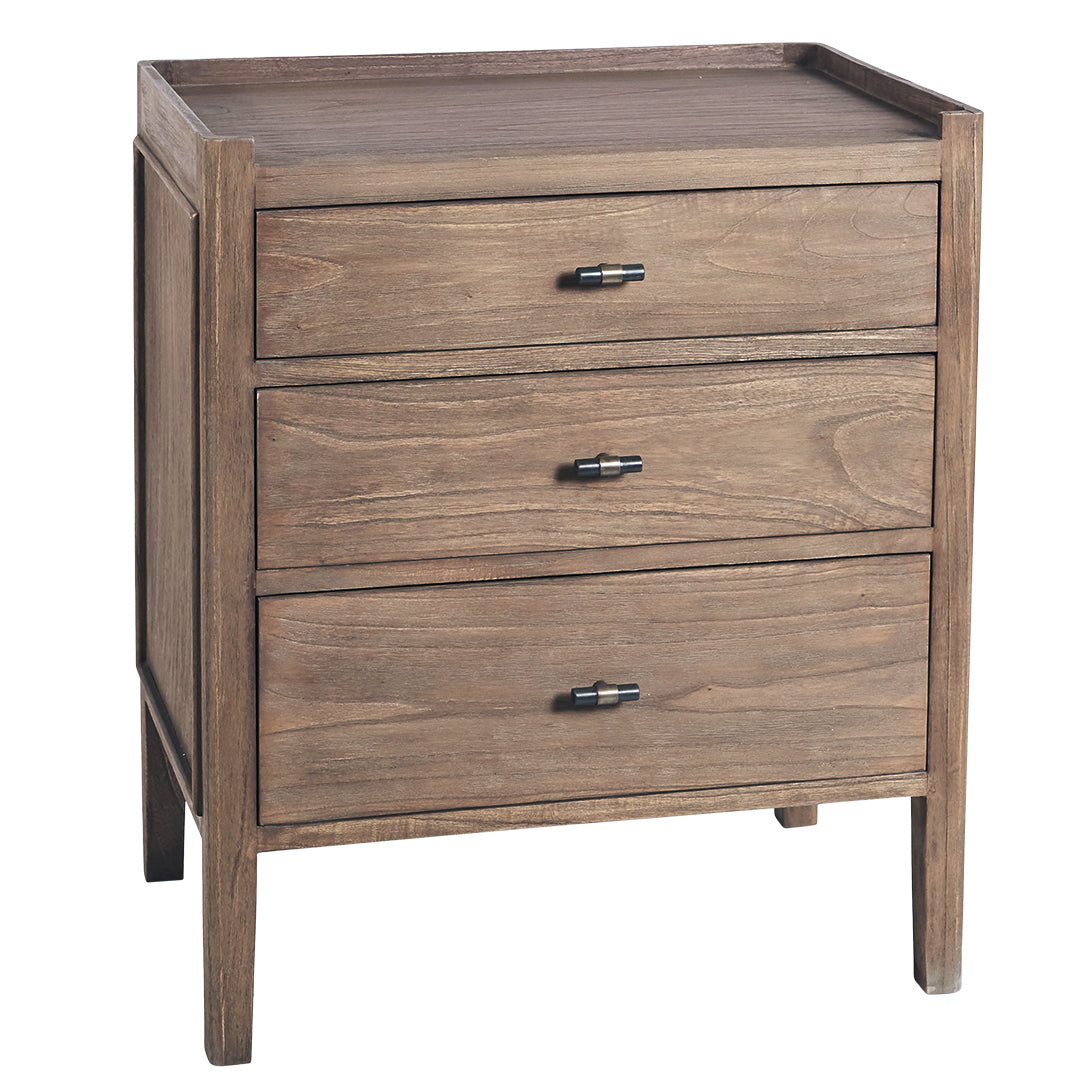 Hartford Natural Cedar Wood Bedside Table