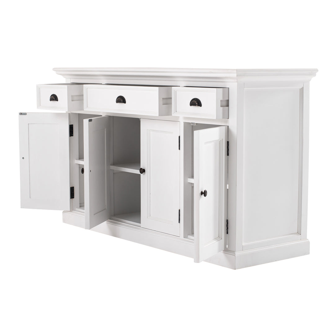 Halifax Buffet Buffet with 4 Doors 3 Drawers Shaker Doors