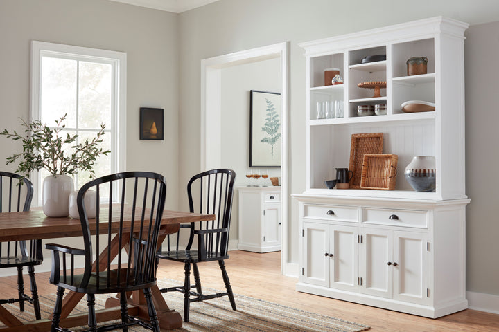 Halifax Buffet Hutch Unit with 2 Adjustable Shelves