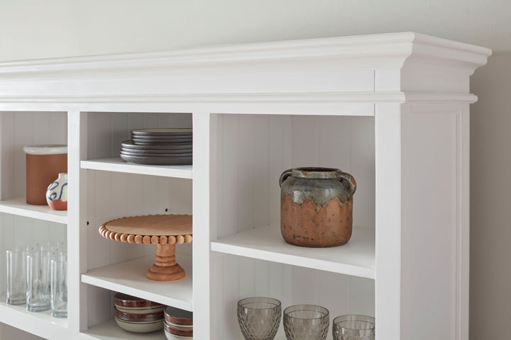 Halifax Buffet Hutch Unit with 2 Adjustable Shelves