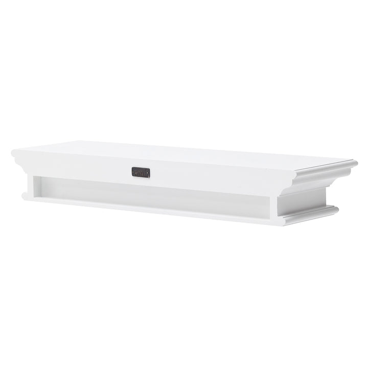 Halifax Floating Wall Shelf, Long