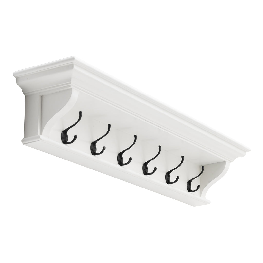 Halifax 6 Hook Coat Rack 100cm