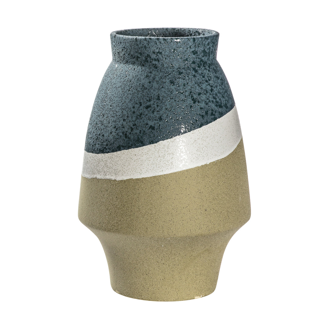 Kaponga Urn Blue/Natural 220x220x330mm