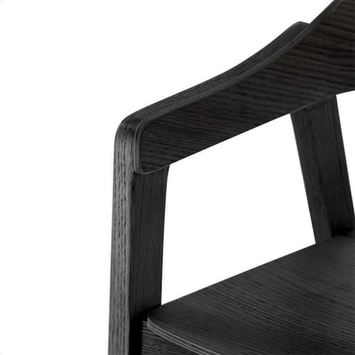 Moooi Wooden Dining Chair with Arms (Set of 2)