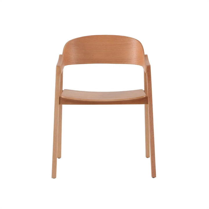 Moooi Wooden Dining Chair with Arms (Set of 2)