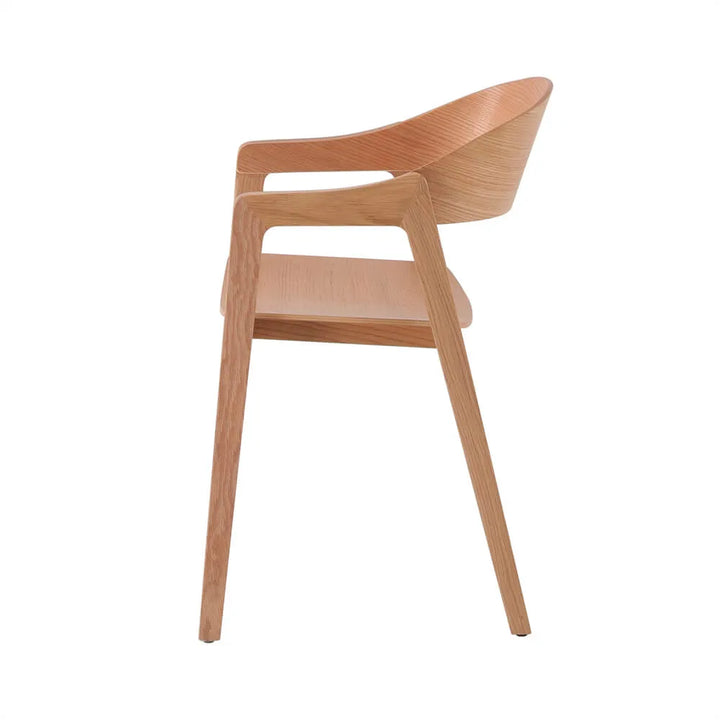 Moooi Wooden Dining Chair with Arms (Set of 2)