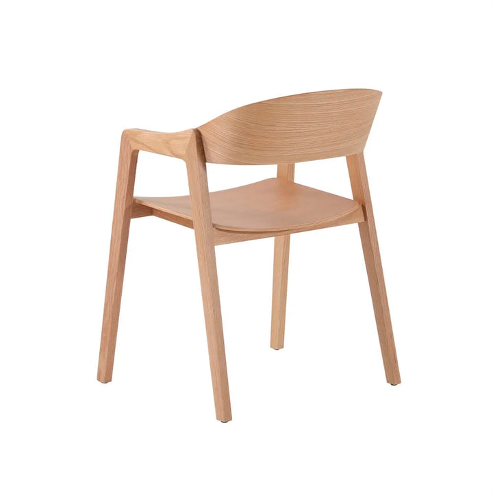 Moooi Wooden Dining Chair with Arms (Set of 2)