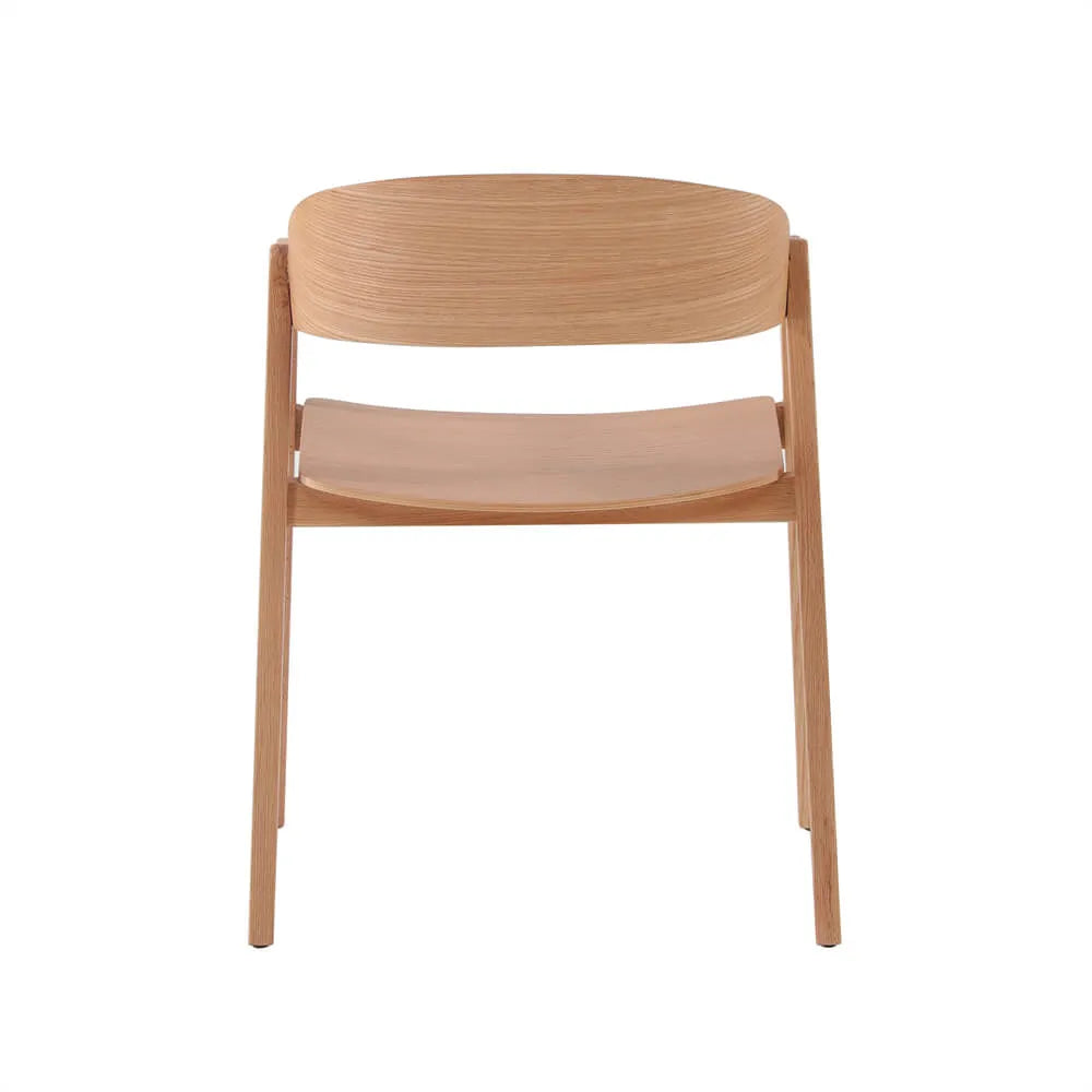 Moooi Wooden Dining Chair with Arms (Set of 2)