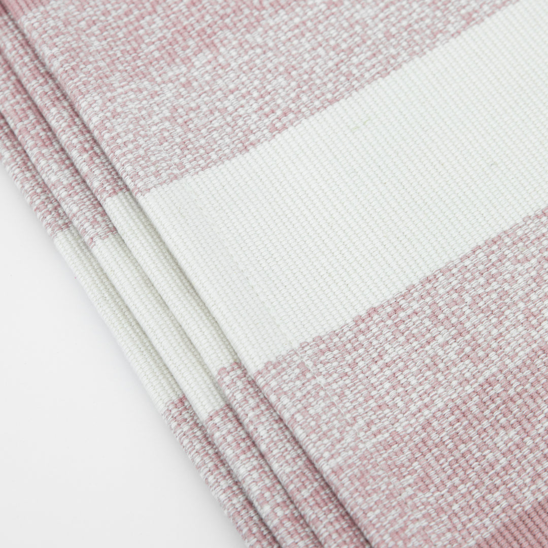 Treviso Ribbed Placemat Blush 450x350mm (4pk)