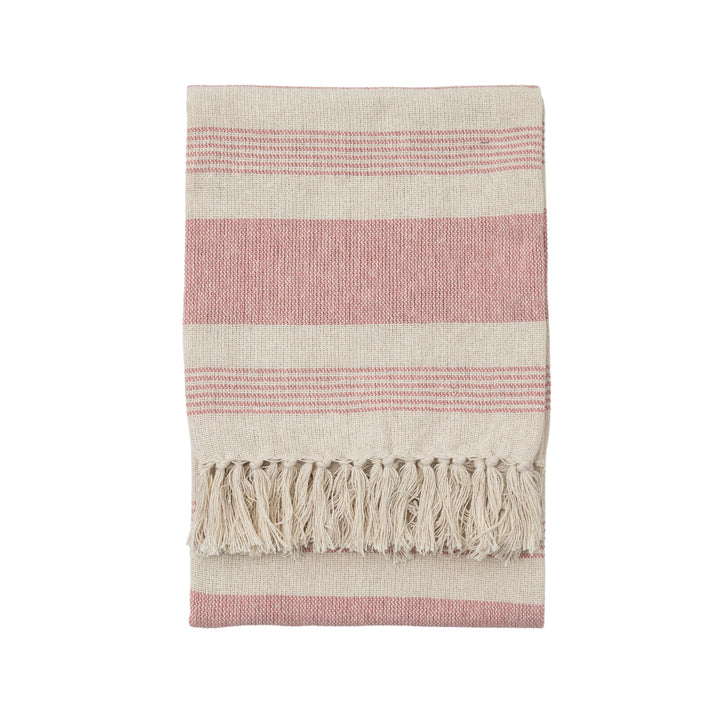 Simply Organic Str Throw Blush 1300x1700mm