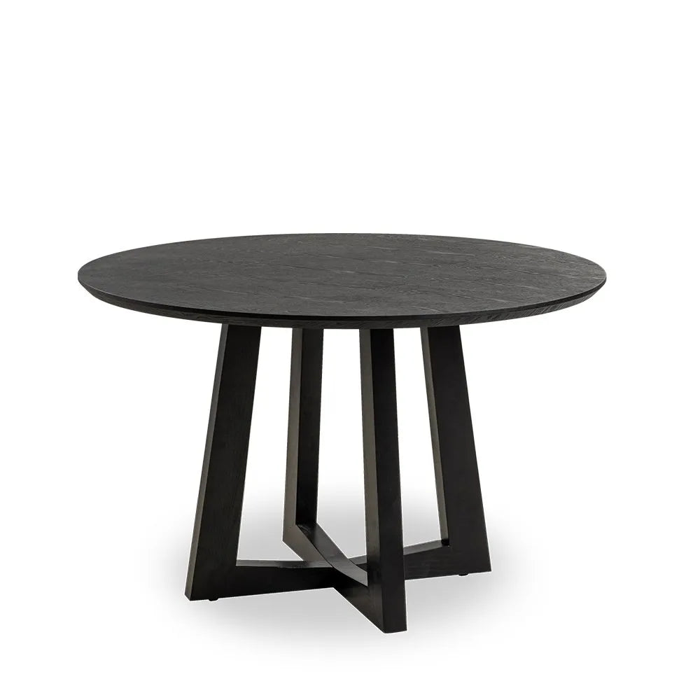 Sloan Round Timber Dining Table