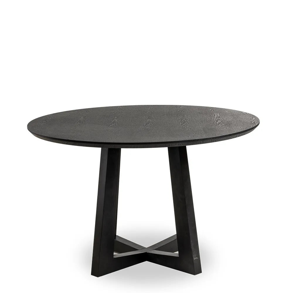 Sloan Round Timber Dining Table