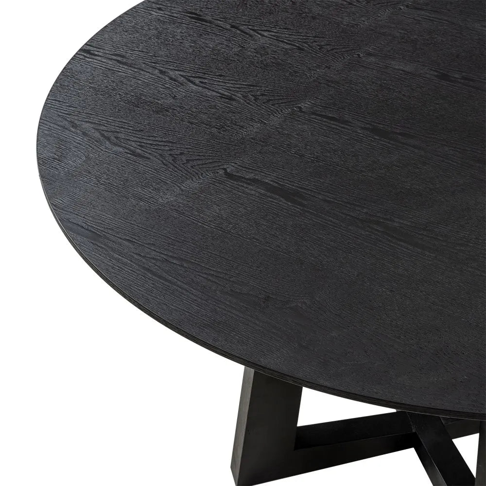 Sloan Round Timber Dining Table