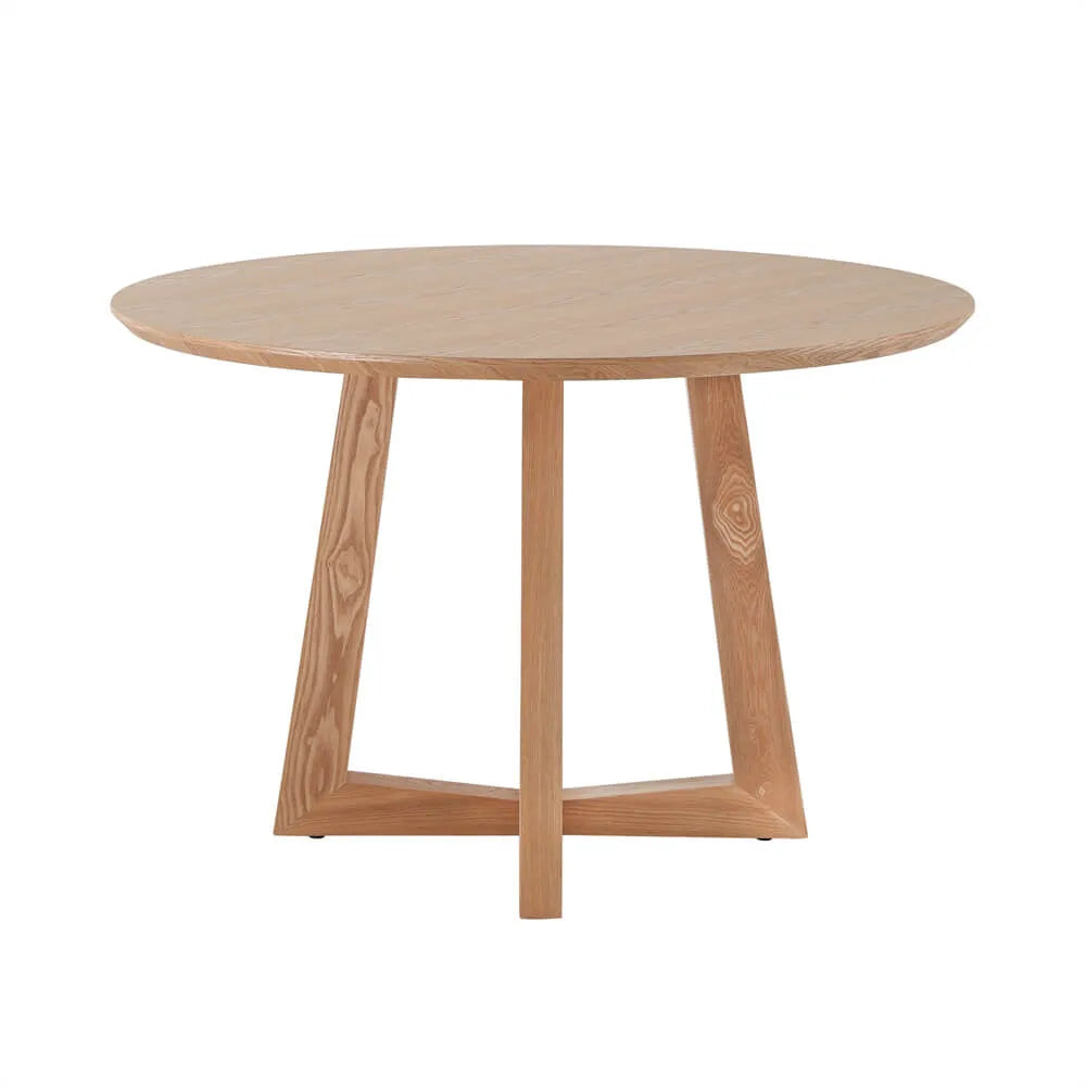 Sloan Round Timber Dining Table