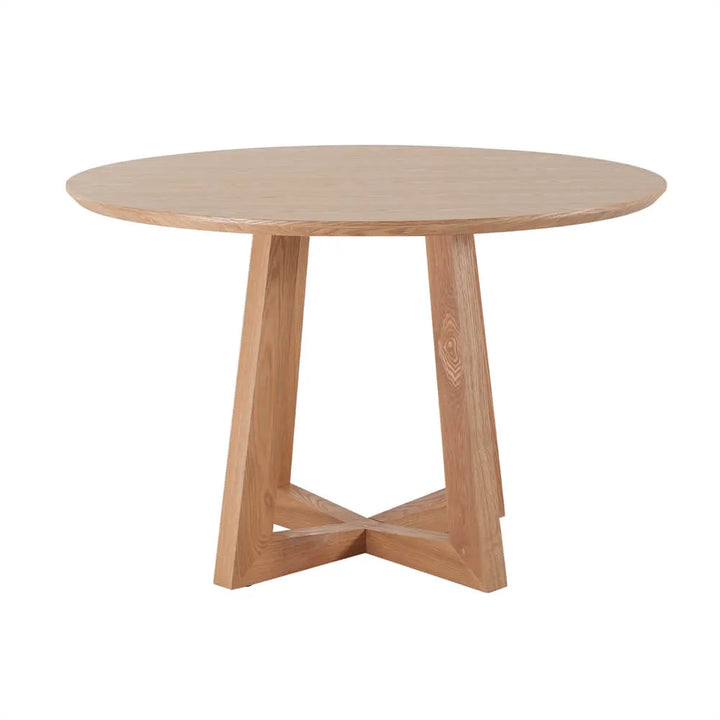 Sloan Round Timber Dining Table