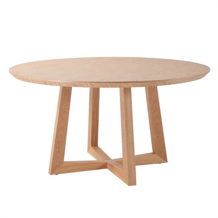 Sloan Round Timber Dining Table