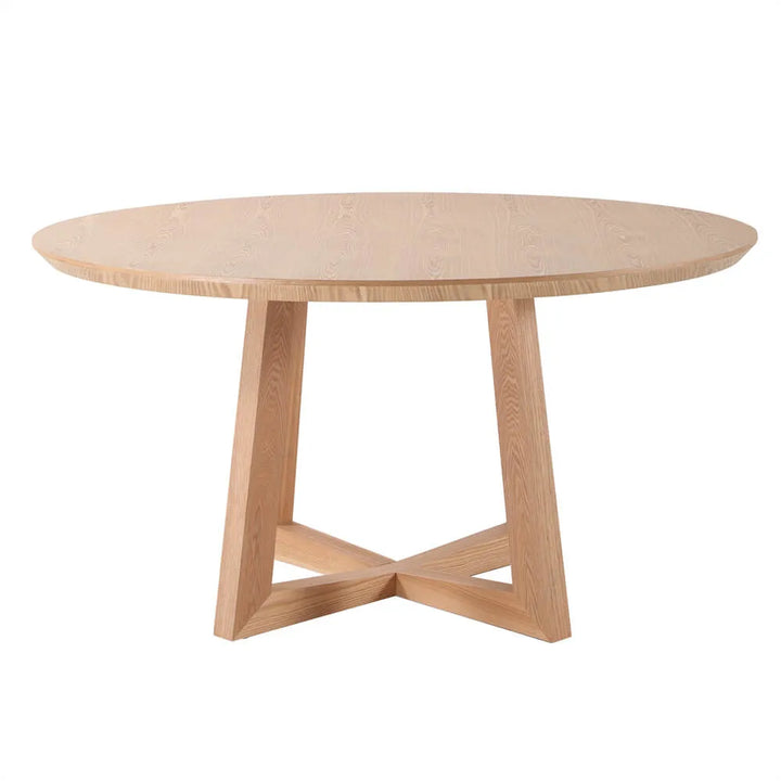 Sloan Round Timber Dining Table