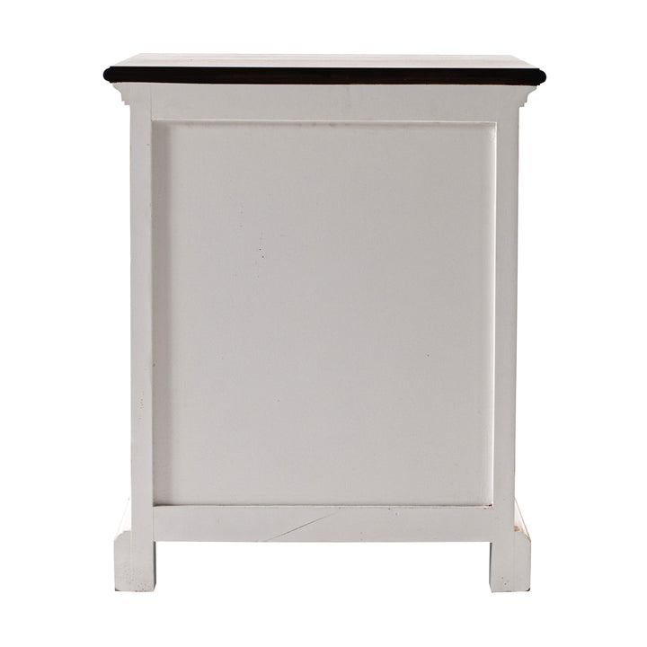 Halifax Accent Bedside Table with Shelves