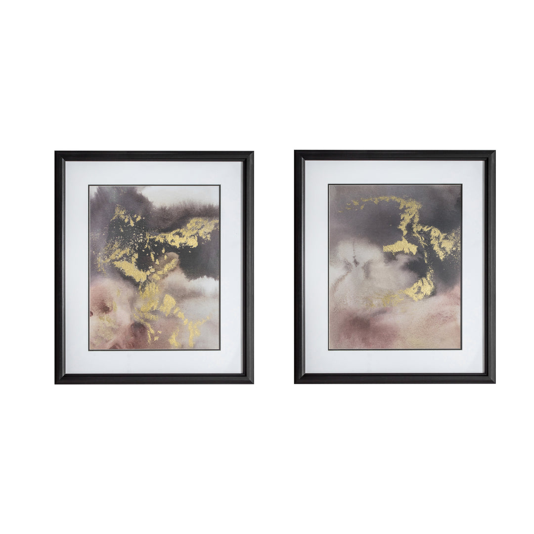 Oxford Shimmer Framed Art Set of 2