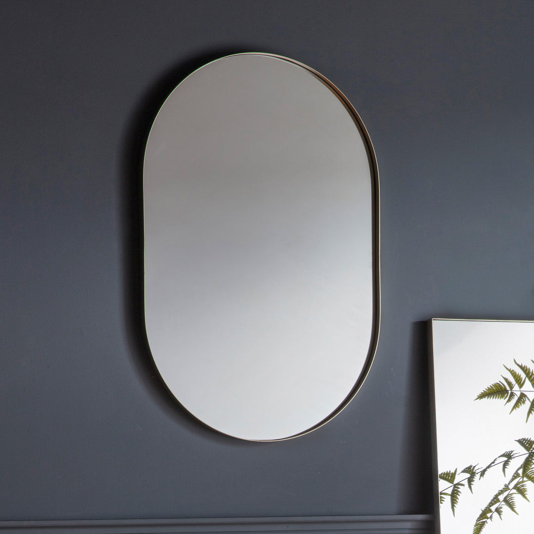 Devizes Elipse Mirror Silver