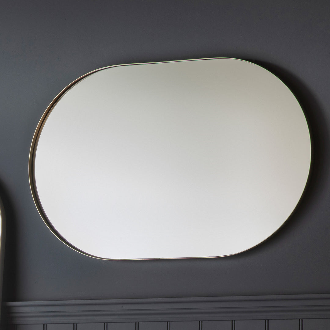 Devizes Elipse Mirror Silver